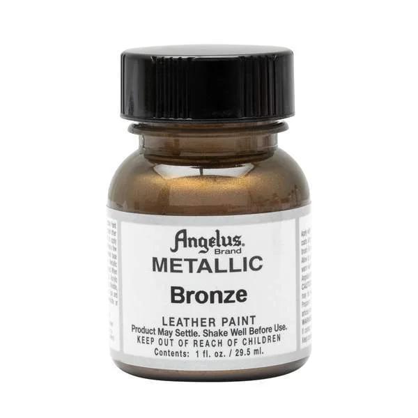 Angelus Metallic Leather Paints - Détail produit