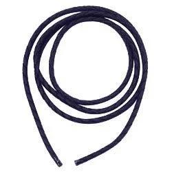 Bolo Cord En Vinyle Noir - Fourniture maroquinerie cuir