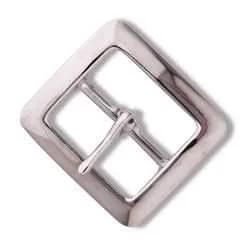 Boucle De Chap 1-1/2" (38 Mm) Plaquée Nickel - Fourniture maroquinerie cuir