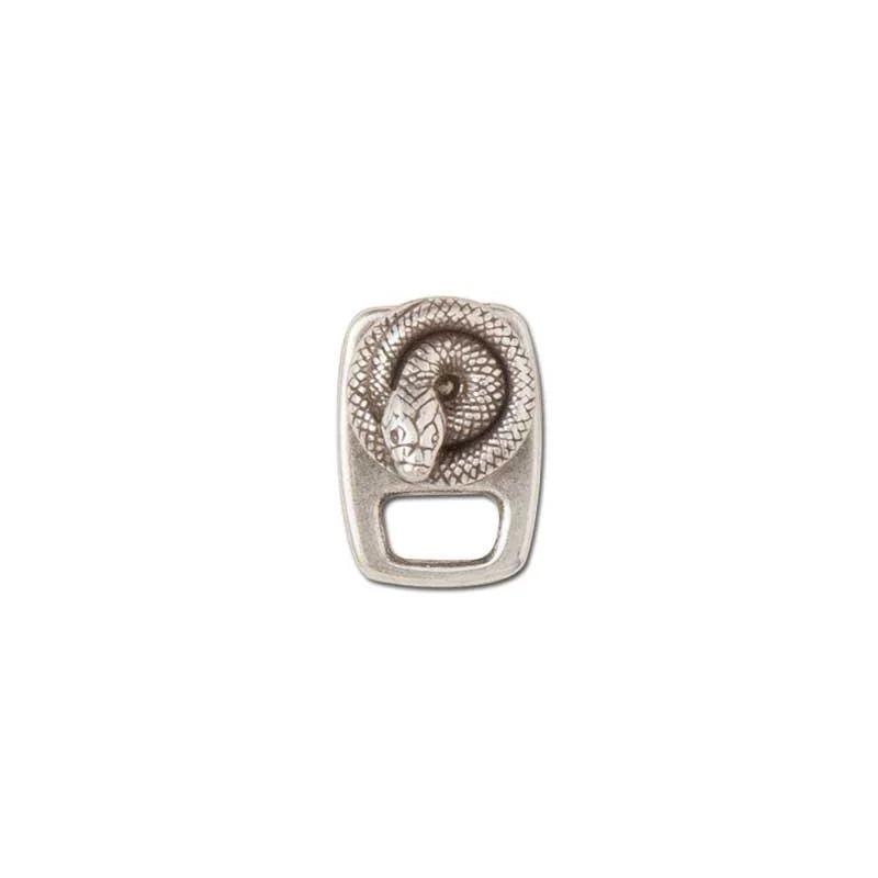 Bouton De Bracelet Serpent Infini - Fourniture maroquinerie cuir
