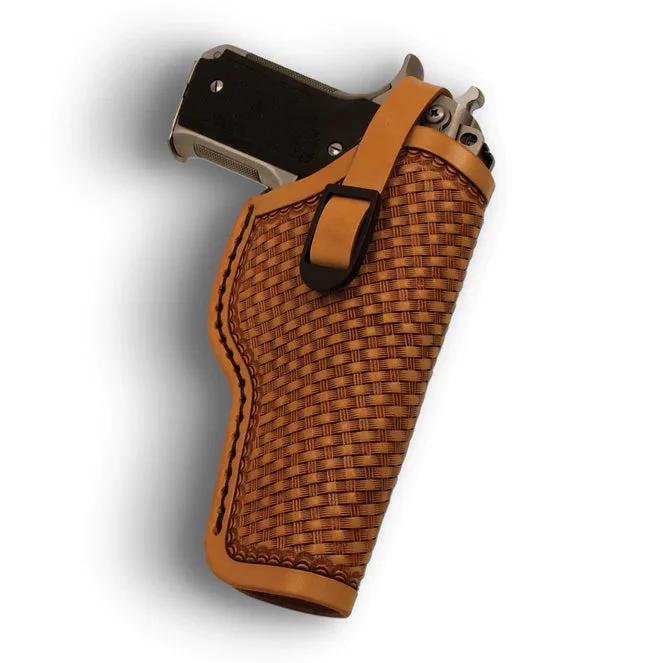 Bullseye Semi-Automatique Holster Cuir Seulement - 10 Packs - Vue principale