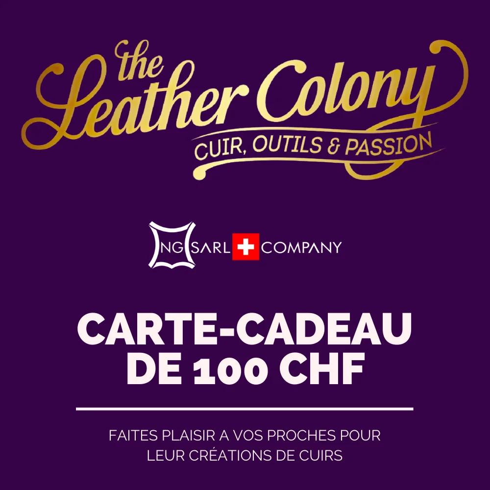 Carte Cadeau The Leather Colony - Zoom détaillé