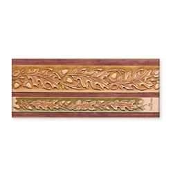 Ceinture De Feuilles De Chêne Et De Glands Craftaid - Fourniture maroquinerie cuir