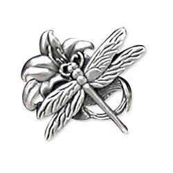 Concho Libellule 1-1/4" (32 Mm) X 1-1/4" (32 Mm) - Fourniture maroquinerie cuir