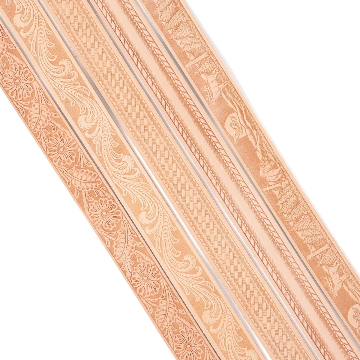 Courroie Florale En Relief Vierge 1-1/2" (38 Mm) - Vue principale