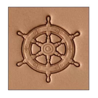 Craftool® Matoir 3-D Roue De Bateau - Fourniture maroquinerie cuir
