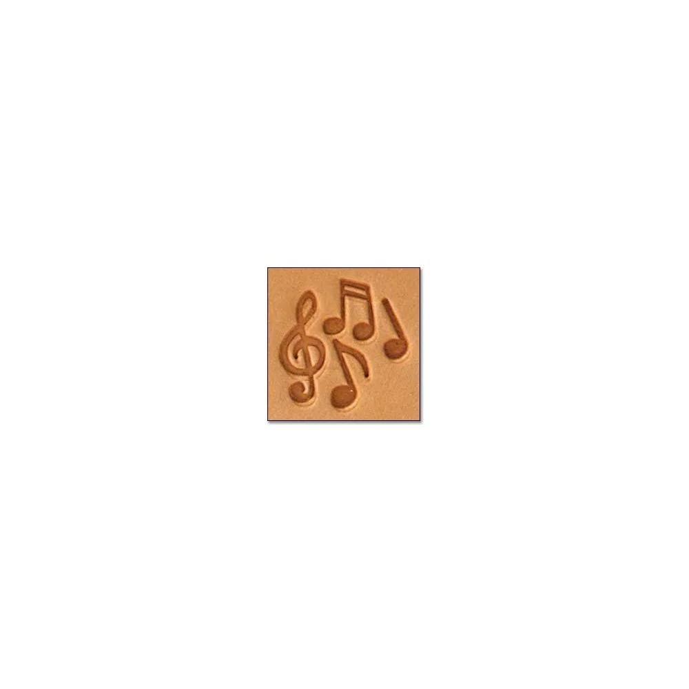 Craftool® Mini Matoir 2D Musique - Fourniture maroquinerie cuir