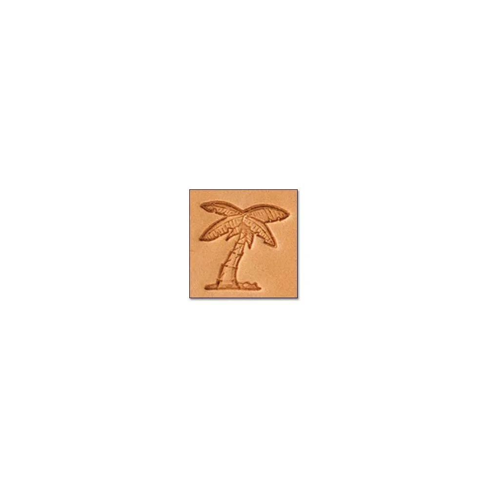 Craftool® Mini Matoir 2D Palmier - Fourniture maroquinerie cuir