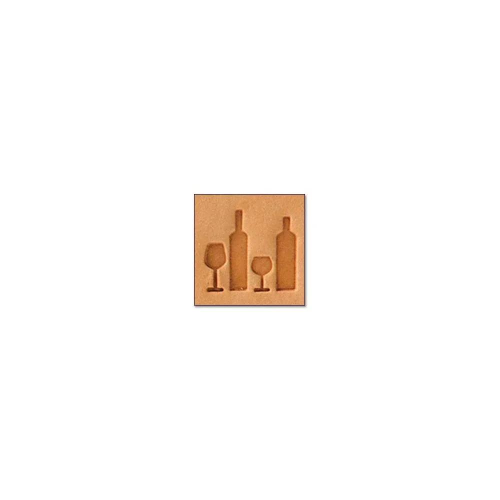 Craftool® Mini Matoir 2D Vin 2 - Fourniture maroquinerie cuir