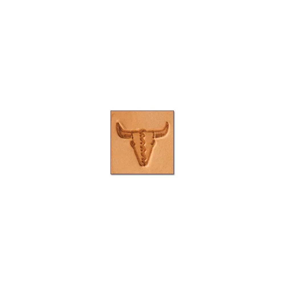 Craftool® Mini Matoir 3D Cowskull - Fourniture maroquinerie cuir