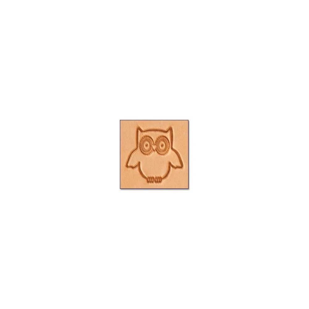 Craftool® Mini Matoir Hibou 2D - Fourniture maroquinerie cuir
