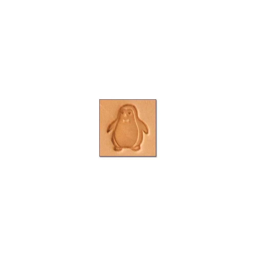 Craftool® Mini Matoir Pingouin En 3D - Fourniture maroquinerie cuir