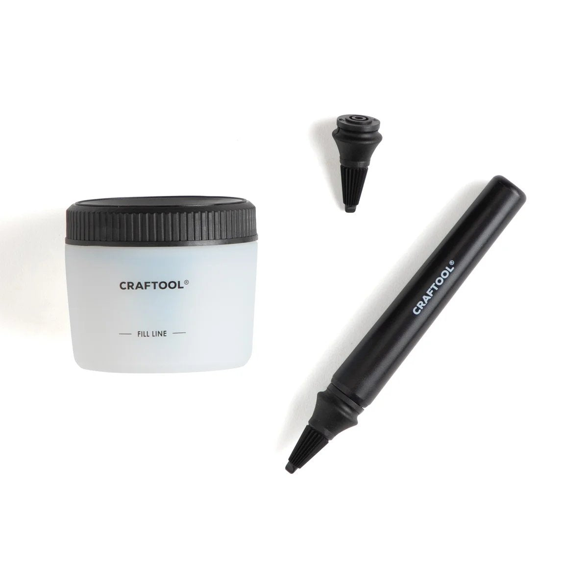 Ensemble Stylo De Teinture Et Bouteille En Silicone Craftool® Edge - Détail produit
