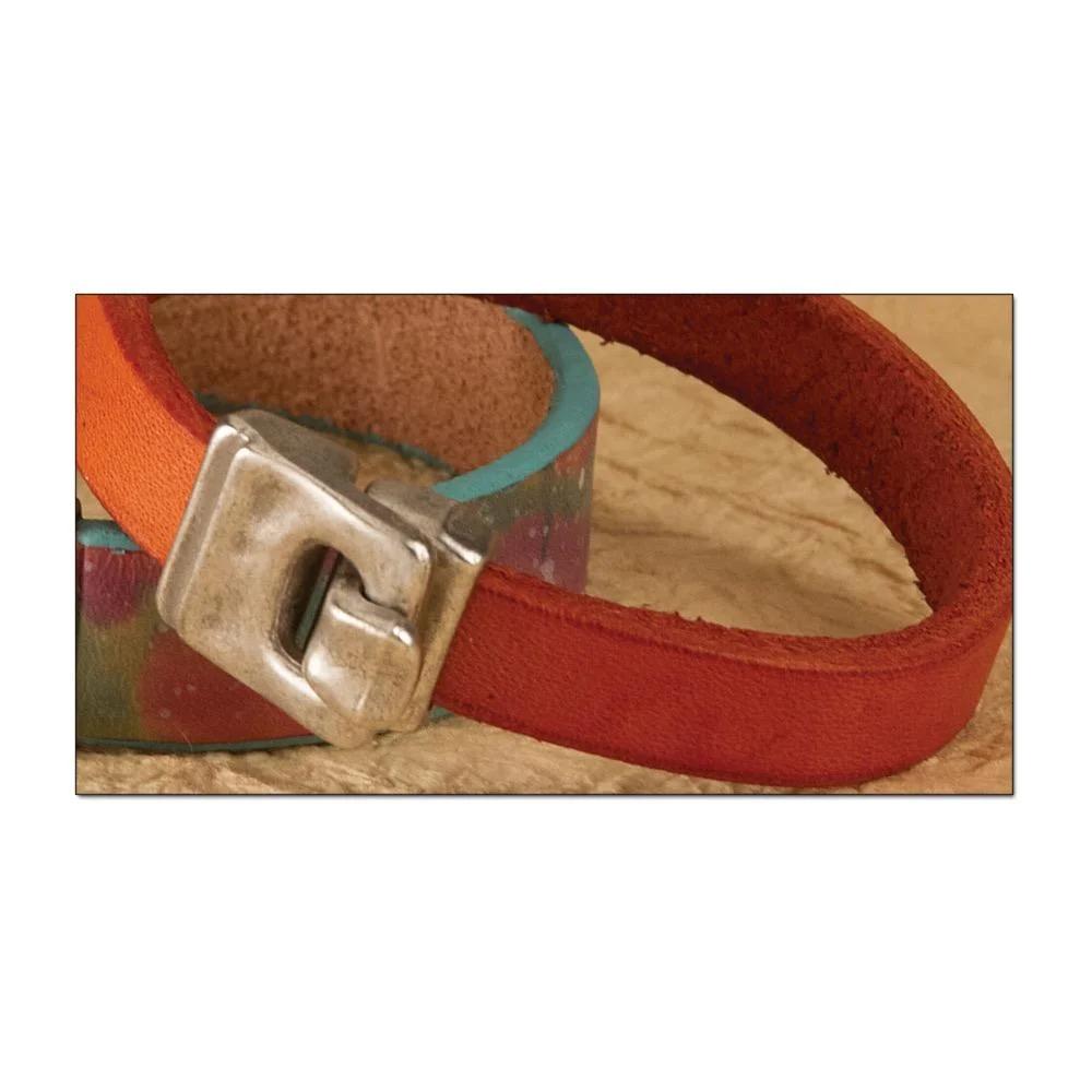 Fermoir De Bracelet À Crochet Coudé 10 Mm (3/8") - Fourniture maroquinerie cuir