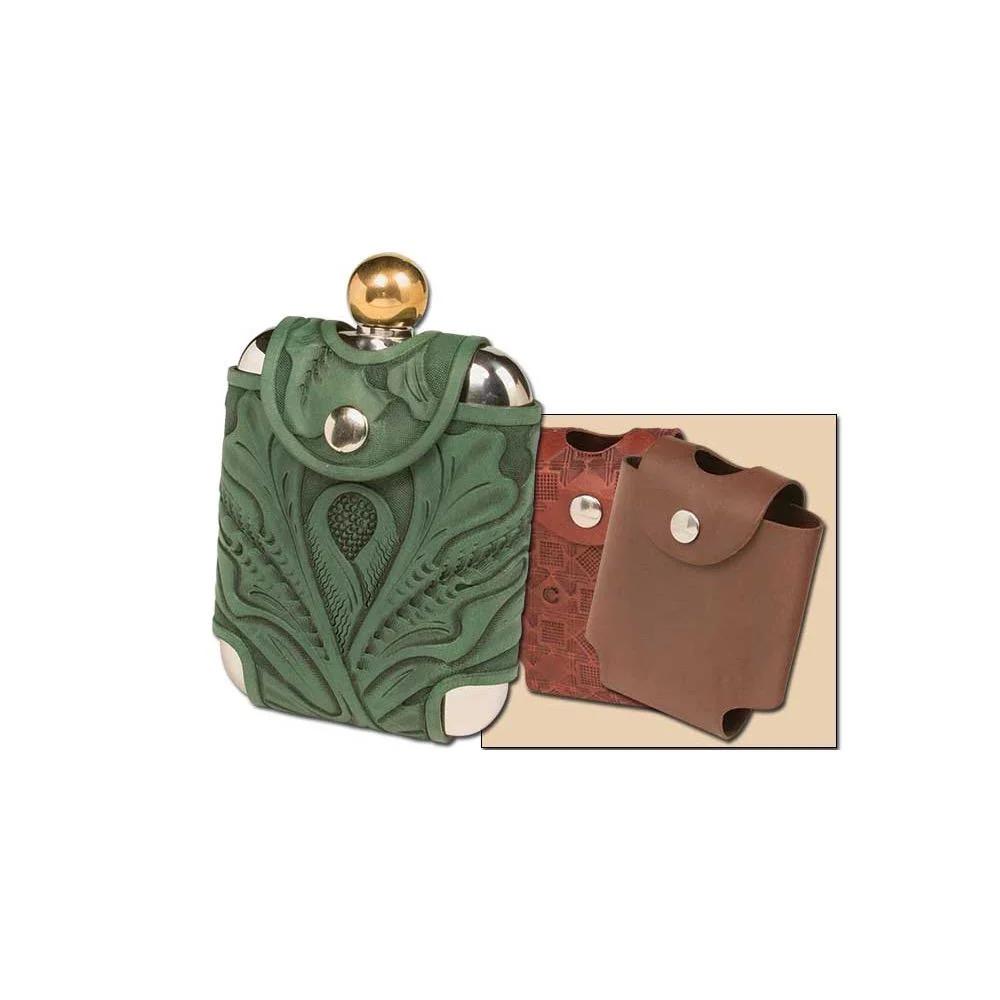Kit De Flacons Anciens 6 Oz. - Fourniture maroquinerie cuir