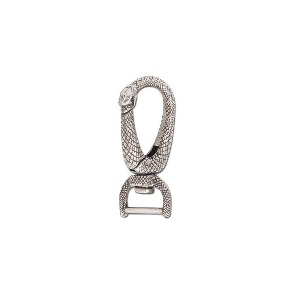Licol Serpent Infinity Snap Sans Nickel 3/4" (19 Mm) - Fourniture maroquinerie cuir