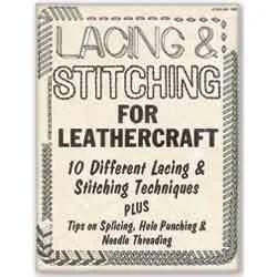 Livre Laçage et Couture pour Maroquinerie Tandy Leather - Fourniture maroquinerie cuir