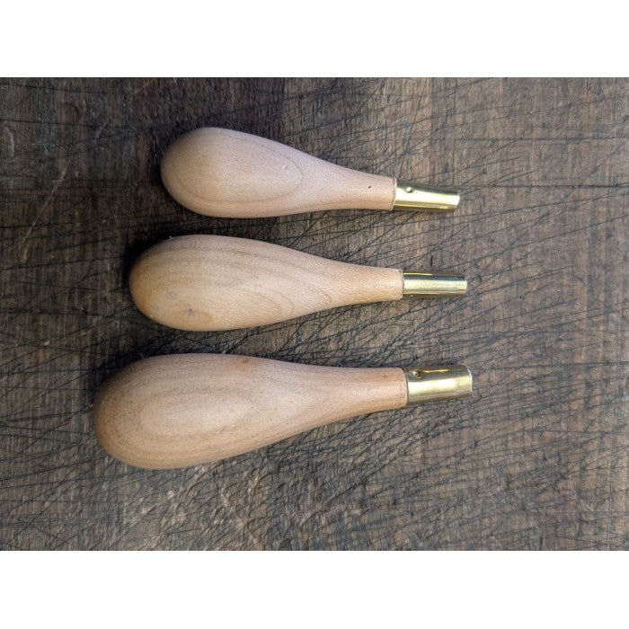 Manche d'alêne rond grand modèle - Fourniture maroquinerie cuir