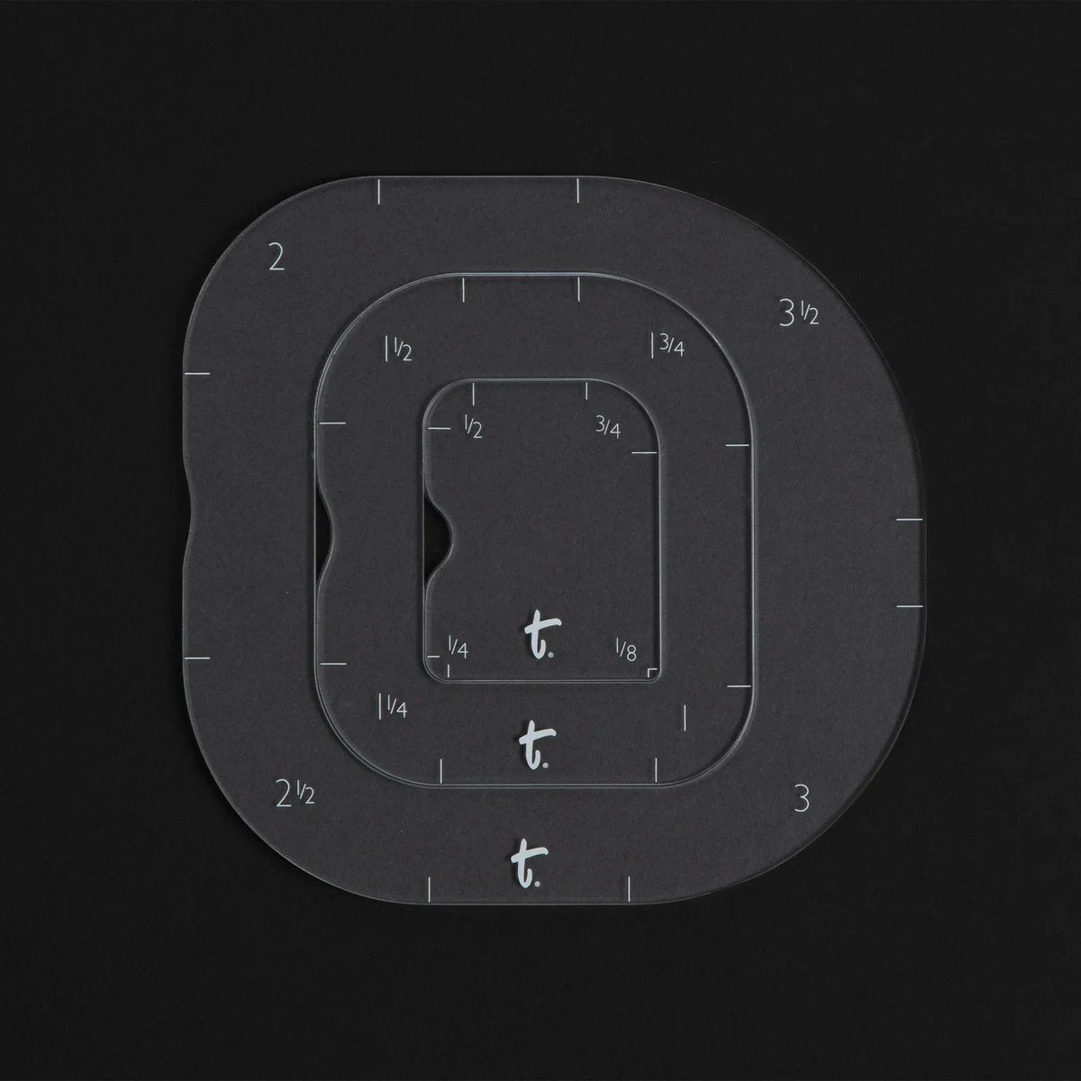 Modèle acrylique de cartes de rayon de nidification - Vue principale