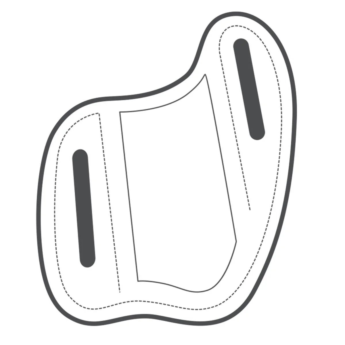 Modèle De Fourreau Pour Couteau De Poche Tandypro®. - Vue alternative