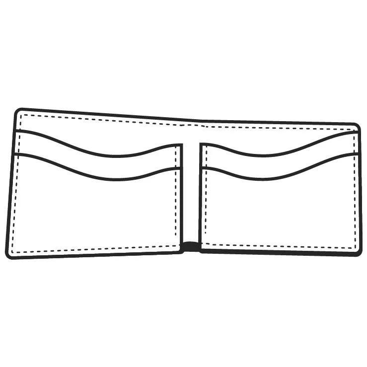 Modèle De Porte-Monnaie Classique Tandypro®. - Vue alternative