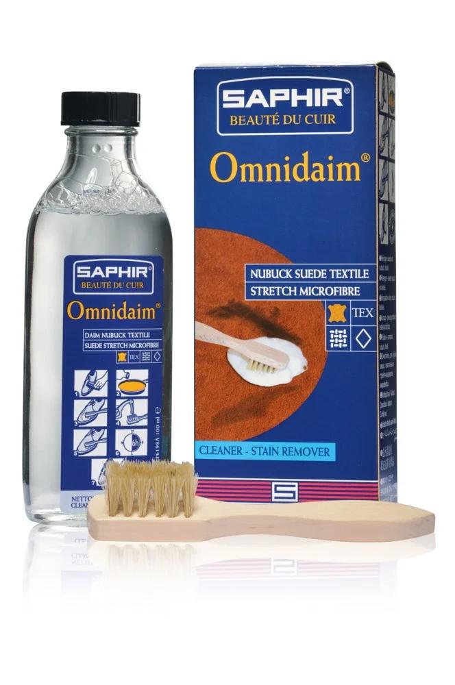 Saphir Omnidaim Liquide Flacon 100Ml/Avec Brosse - Fourniture maroquinerie cuir