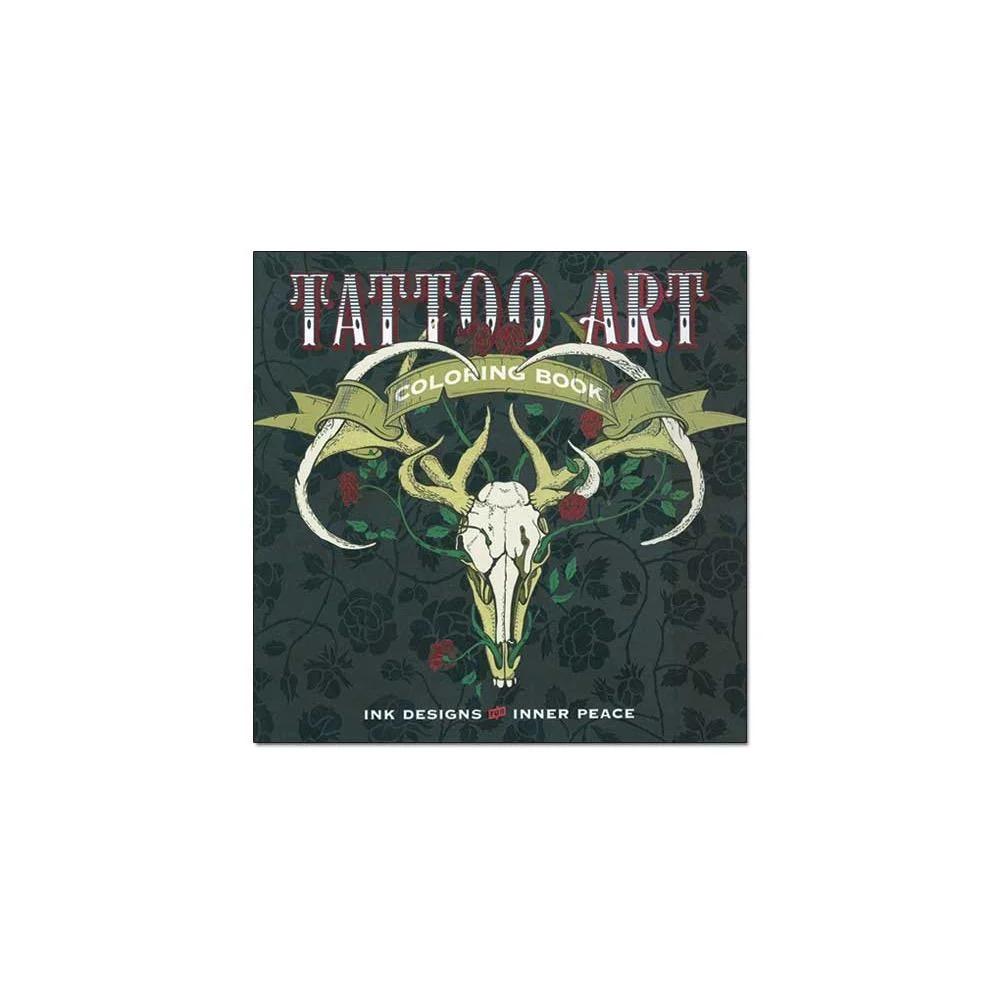 Tattoo Art Coloring Book - Fourniture maroquinerie cuir