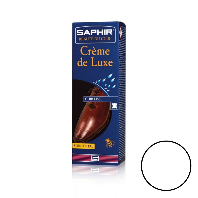 Crème délicate pour cuir + chamoisine - SAPHIR - 50 ml