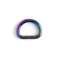 Pack De 6 Anneaux En Forme D'Arc-En-Ciel