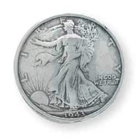 Liberty Half-Dollar Concho 1-3/16" (30 Mm)