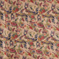 Peau De Mouton À Imprimé Floral