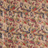Peau De Mouton À Imprimé Floral