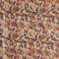 Peau De Mouton À Imprimé Floral