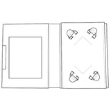 Modello custodia per tablet Tandypro®.
