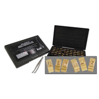 Set per stampa termica in ottone