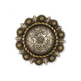 Conchos Ronds Aux Baies Roulées