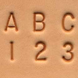 Ensemble D'Alphabets Et De Chiffres Craftool® 1/4" (6 Mm)