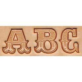 Ensemble D'Alphabets Artistiques En Cuir Craftool® 3/4" (19 Mm)