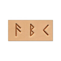 Craftool® 19 mm (3/4") Runen- und keltisches Alphabet-Set