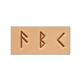Craftool® 19 mm (3/4") Runen- und keltisches Alphabet-Set
