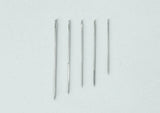 Aiguille de gantier - droite - 1 pointe triangulaire (L3910) - Fourniture maroquinerie cuir
