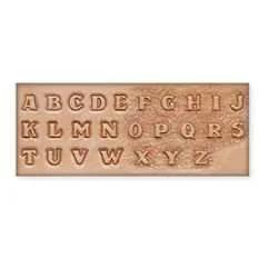 Alphabet 1/2" Craftaid® - Fourniture maroquinerie cuir