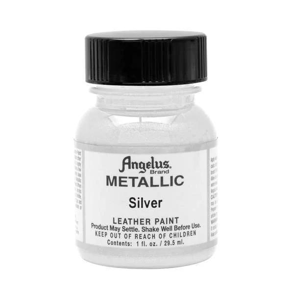 Angelus Metallic Leather Paints - Zoom détaillé