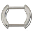 Anneaux De Cerclage Plats En Arc De Cercle Plaque De Nickel - Fourniture maroquinerie cuir