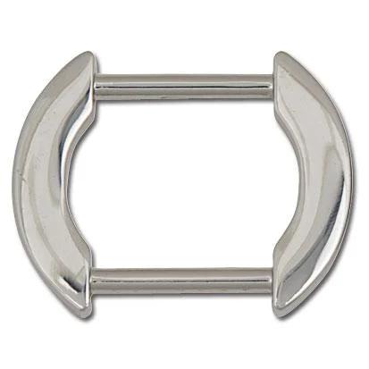 Anneaux De Cerclage Plats En Arc De Cercle Plaque De Nickel - Fourniture maroquinerie cuir