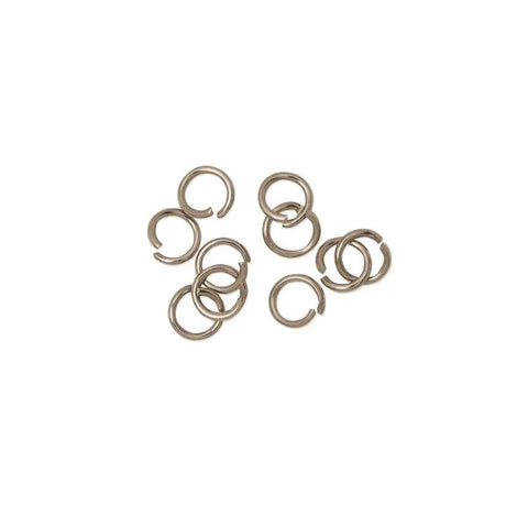 Anneaux De Saut En Acier Inoxydable 5 Mm 10 Pack - Fourniture maroquinerie cuir