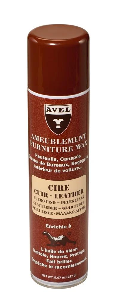 AVEL Cire Entretien Cuir Spray - 400 Ml - Fourniture maroquinerie cuir