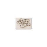 Bagues Fendues Sans Nickel, Paquet De 10 - Vue principale