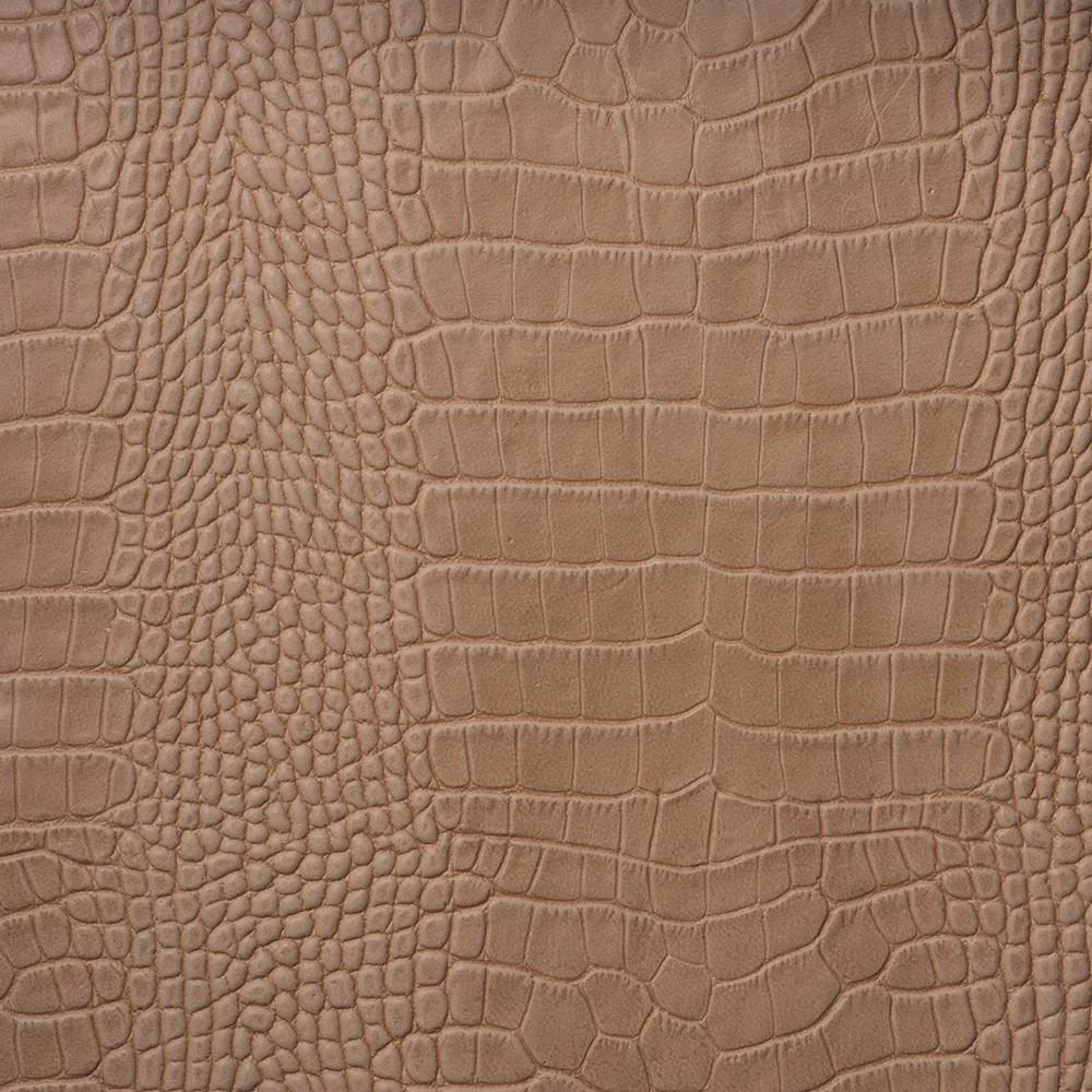 Basane Art Mouton Veg-Tan -  Façon Crocodile Naturel - Fourniture maroquinerie cuir