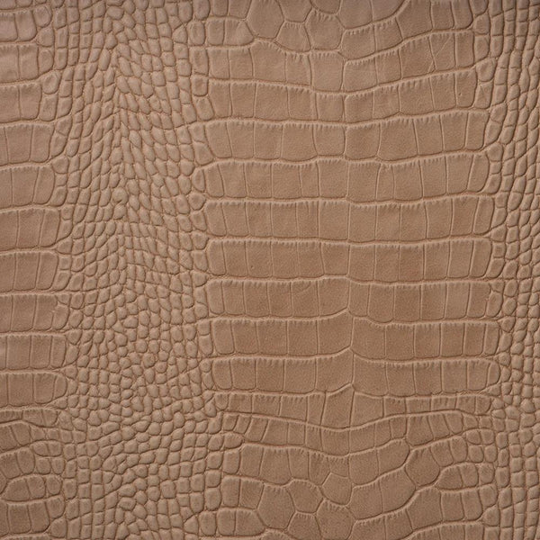 Basane Art Mouton Veg-Tan -  Façon Crocodile Naturel - Fourniture maroquinerie cuir